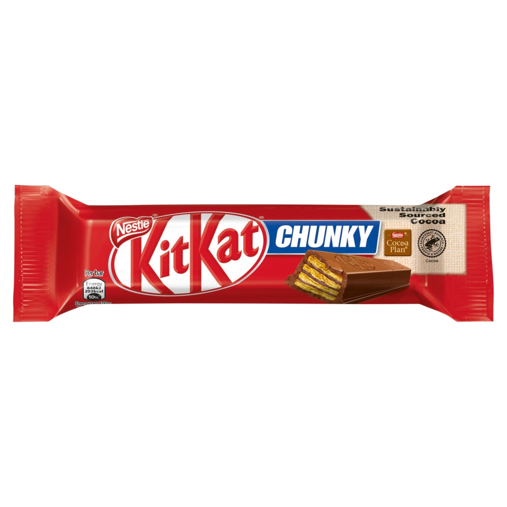 KitKat Chunky Peanut Butter Chocolate Bar 42g PMP 75p