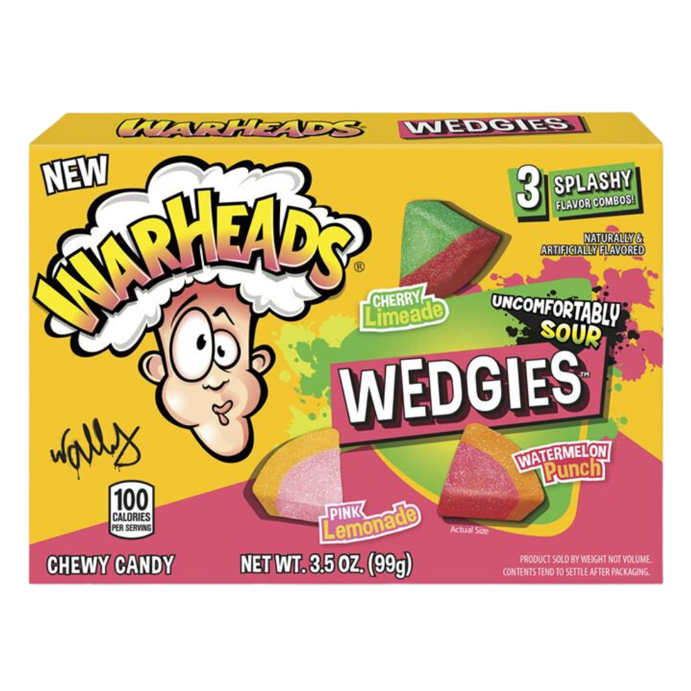 Warheads Wedgies Theatre Box 99g