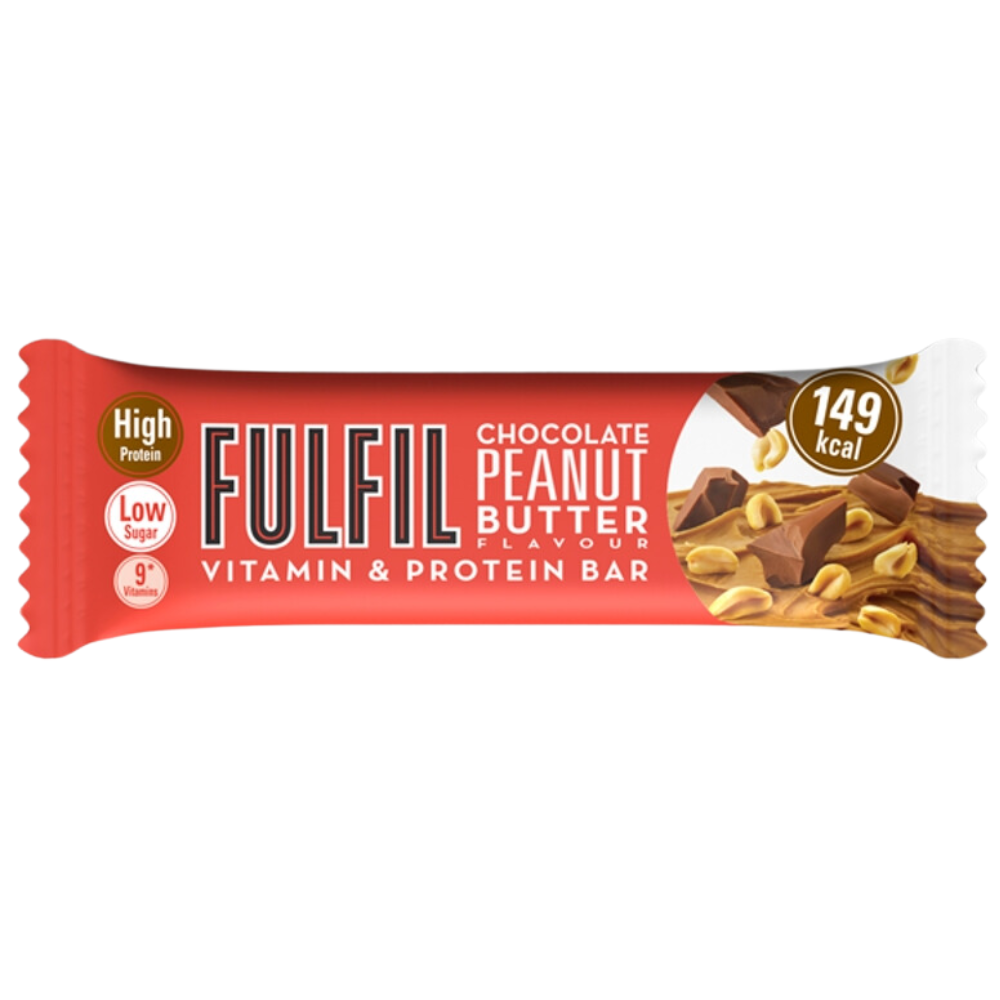 Fulfil Chocolate Peanut Butter Flavour Vitamin & Protein Bar 40g