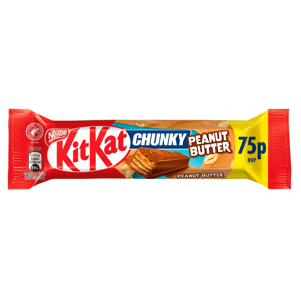 KitKat Chunky Crunchy Double Chocolate Bar 42g