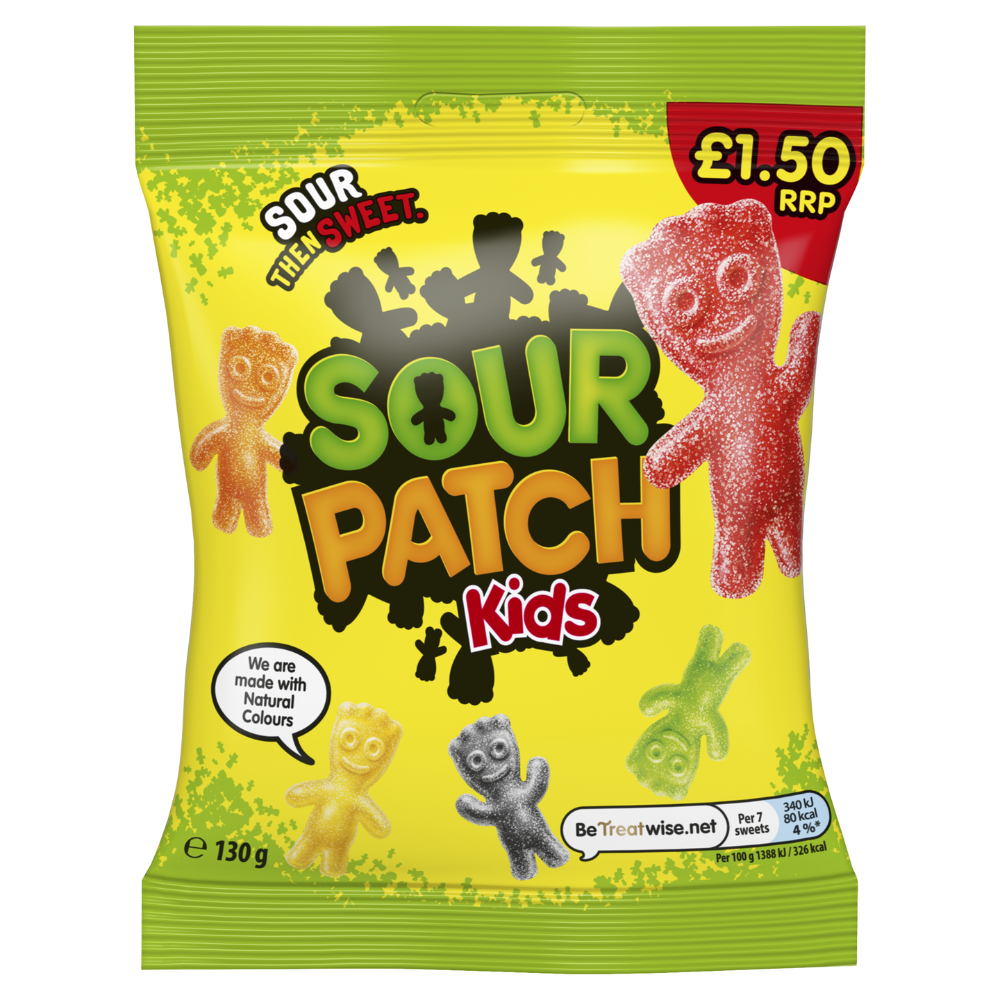 Sour Patch Kids Original Sweets Bag 130g £1.50 PMP