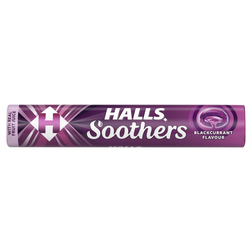 Halls Sugar Free Cherry Menthol Action Sweets 32g