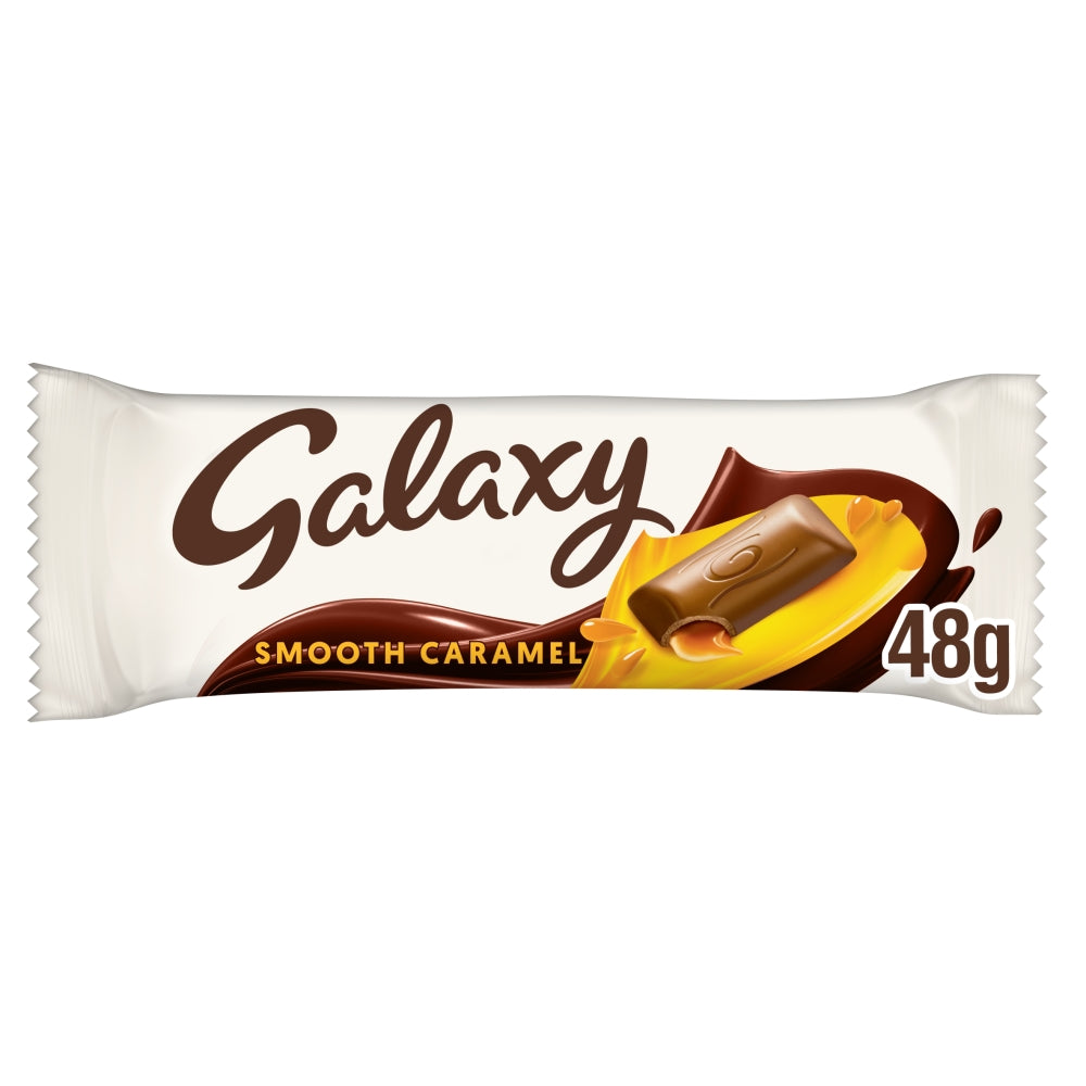 Galaxy Smooth Caramel & Milk Chocolate Snack Bar 48g