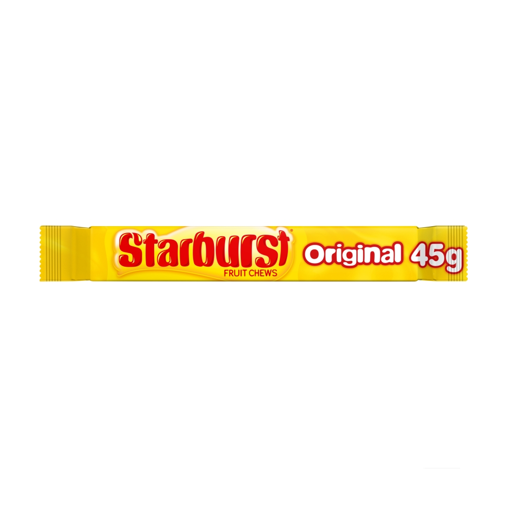 Starburst Vegan Chewy Fruit Flavoured Sweets 45g