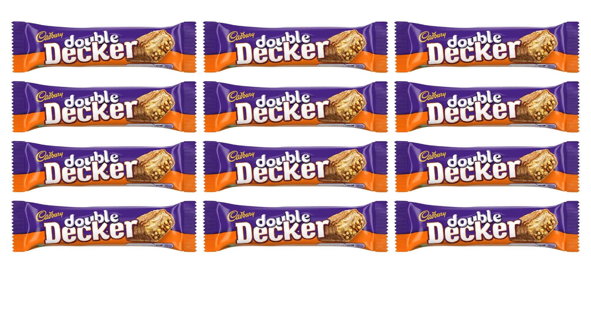 Cadbury Double Decker Chocolate Bar 54.5 g – Pack of 12 or 24