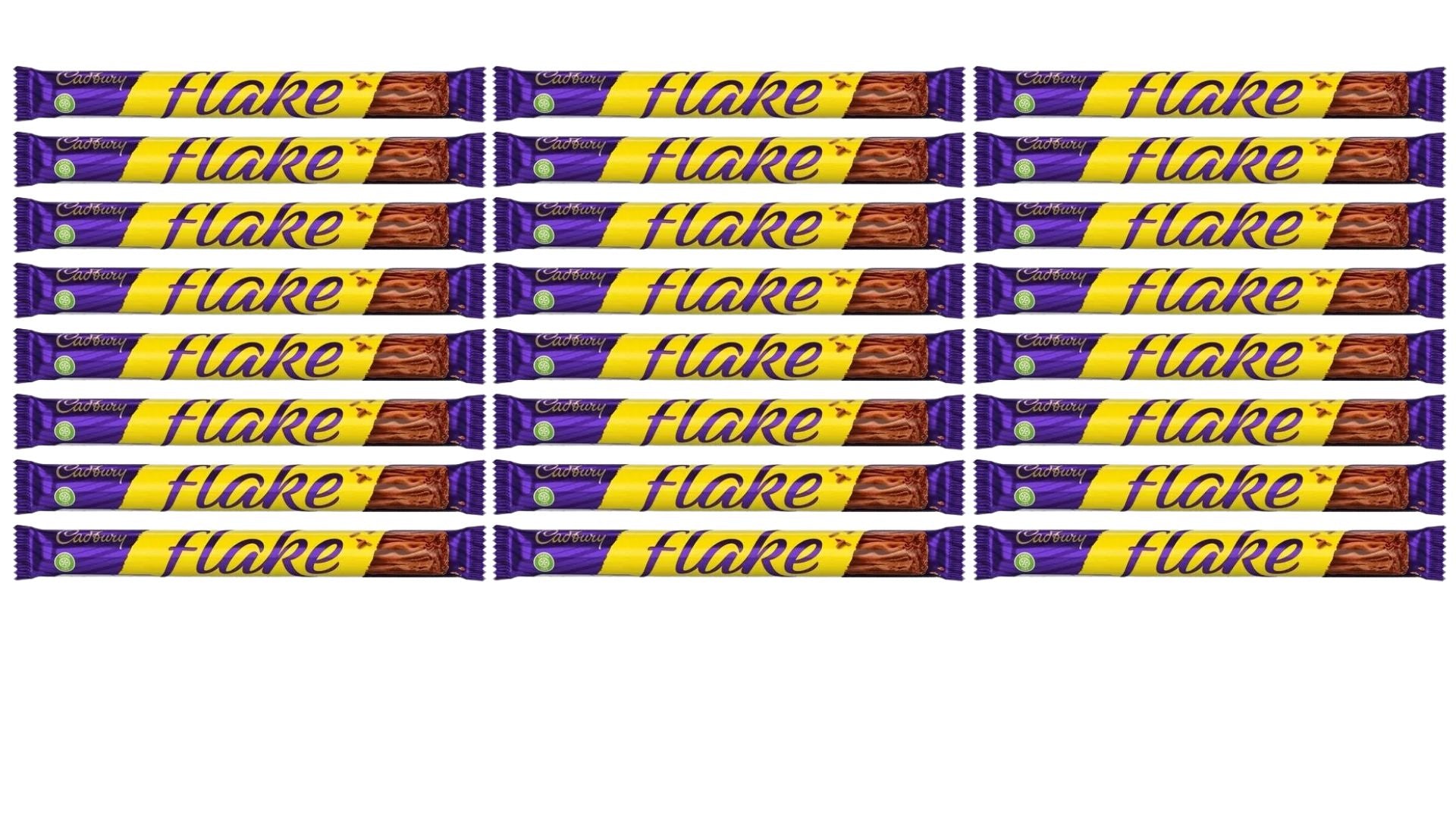 Cadbury Flake Chocolate Bar 32 g – Pack of 12 or 24