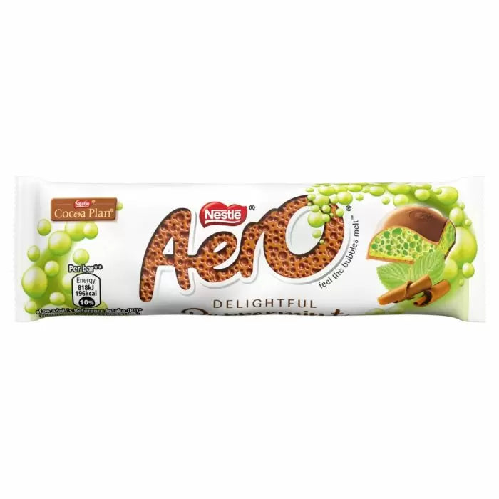 Aero Peppermint Mint Chocolate Bar 36g x 24